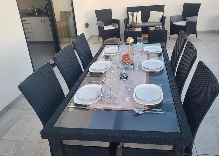 Seafront Penthouse With Large Terrace And Panoramic Views-mellieha Bay Ghadira 아파트 멜리에하