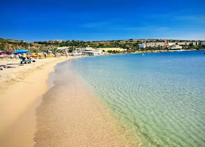 Seafront Penthouse With Large Terrace And Panoramic Views-mellieha Bay Ghadira 아파트 멜리에하